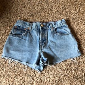 Vintage cut off Levi’s